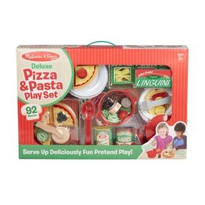 Melissa and Doug Deluxe Pizza and Pasta set